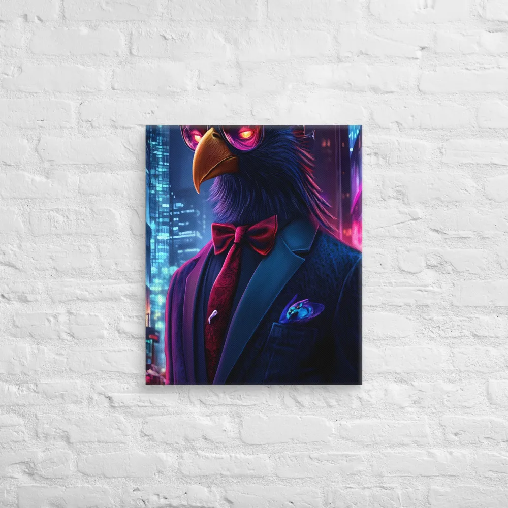 The Dapper Avian | Canvas | 20″×24″