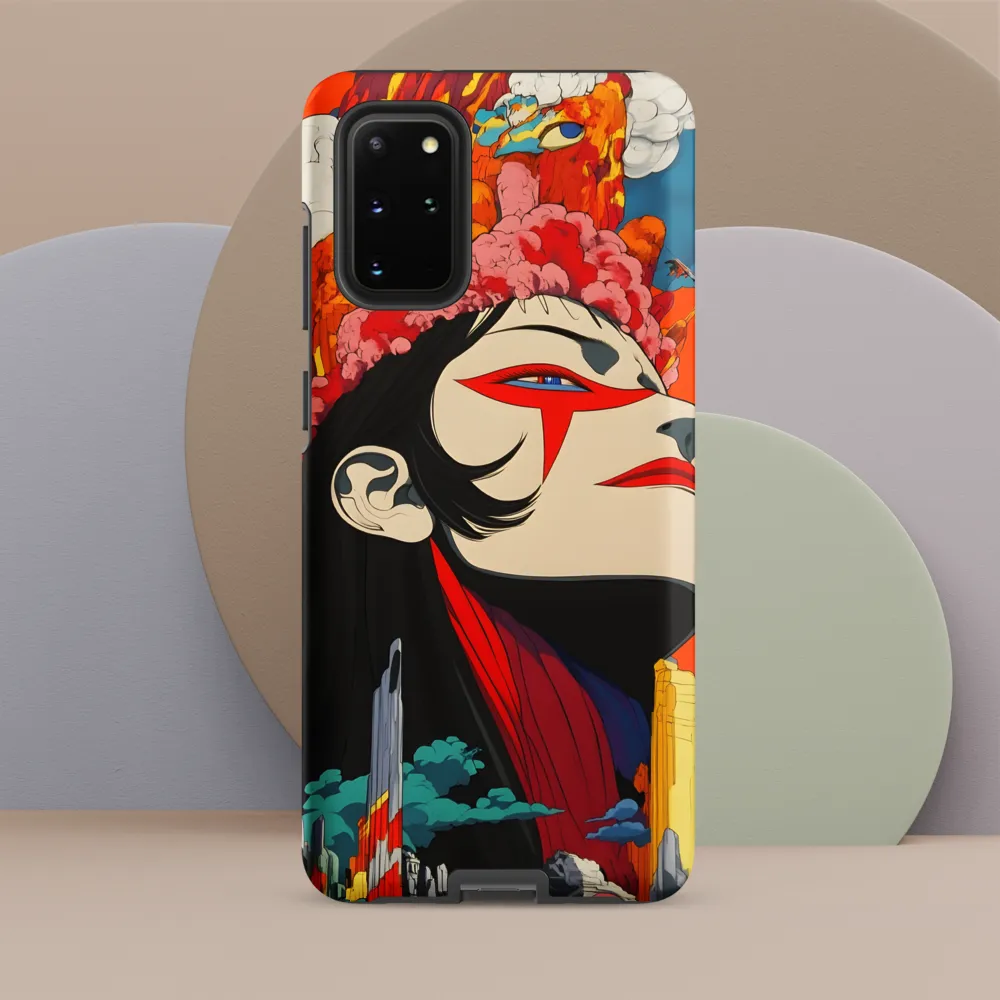 Eruption of Power | Phone Case |  S20 Plus | Tough Case | Matte