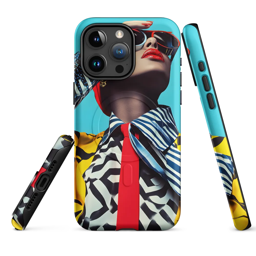 Chic Confidence in Bold Patterns