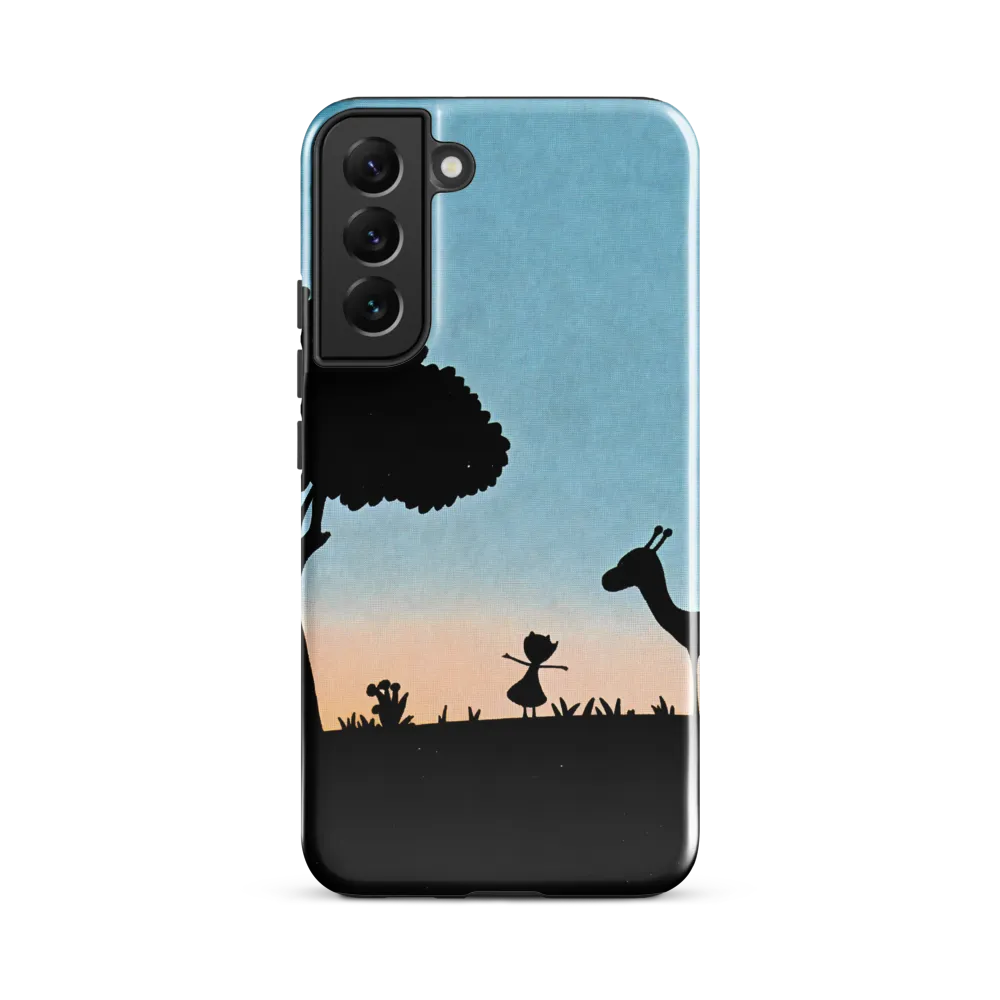 Curiosity in the Silhouette | Phone Case |  S22 Plus | Tough Case | Glossy