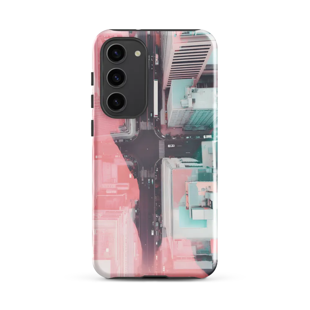 Urban Harmony: Aerial Perspectives | Phone Case |  S23 Plus | Tough Case | Glossy