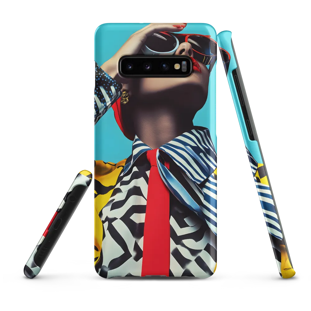 Chic Confidence in Bold Patterns