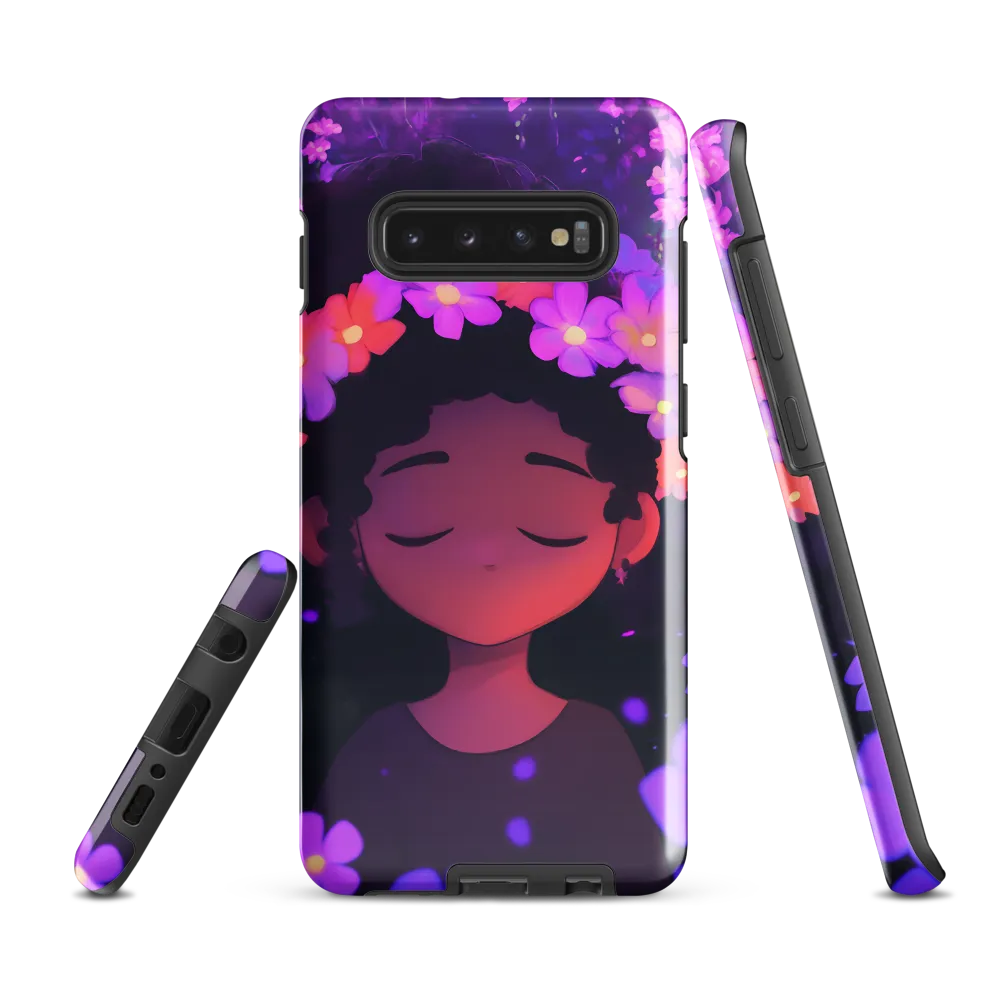 Serene Blossoms | Phone Case |  S10 Plus | Tough Case | Glossy