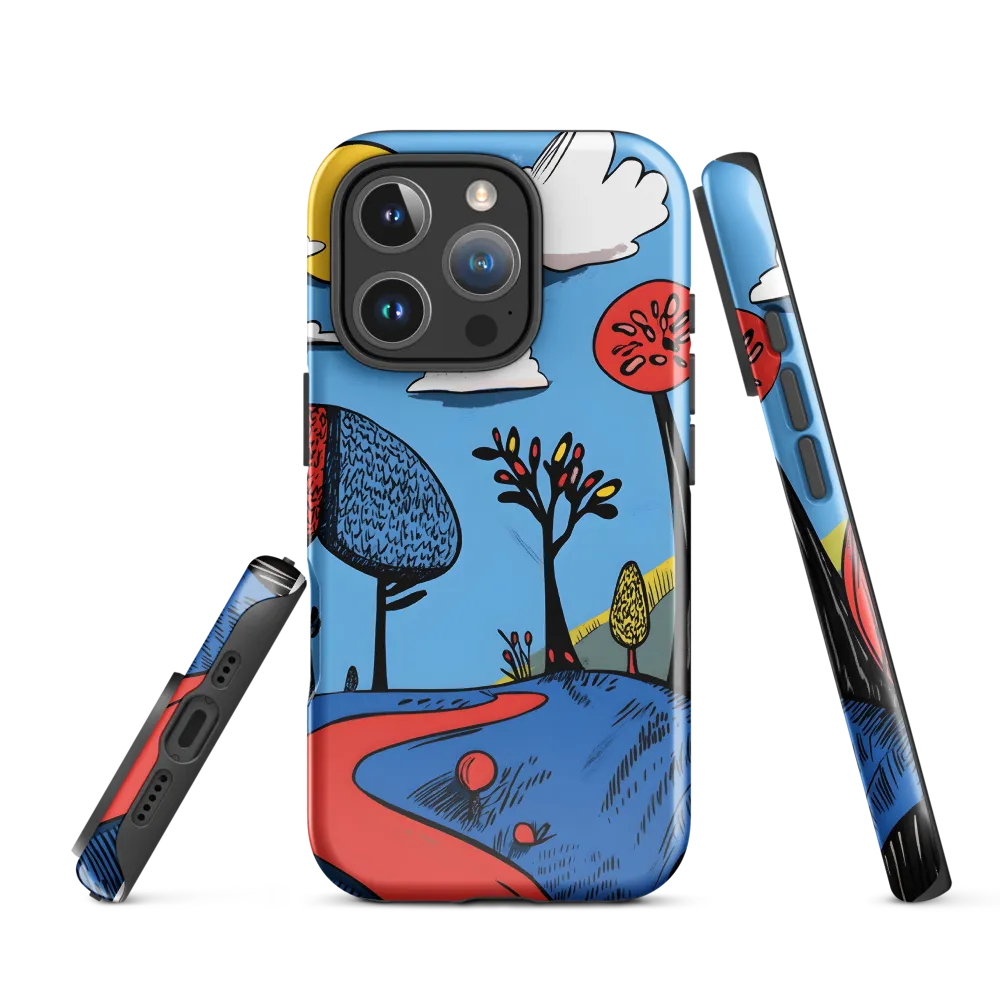 A Playful Journey Through Whimsical Woods | Phone Case |  16 Pro | Tough Case | Glossy