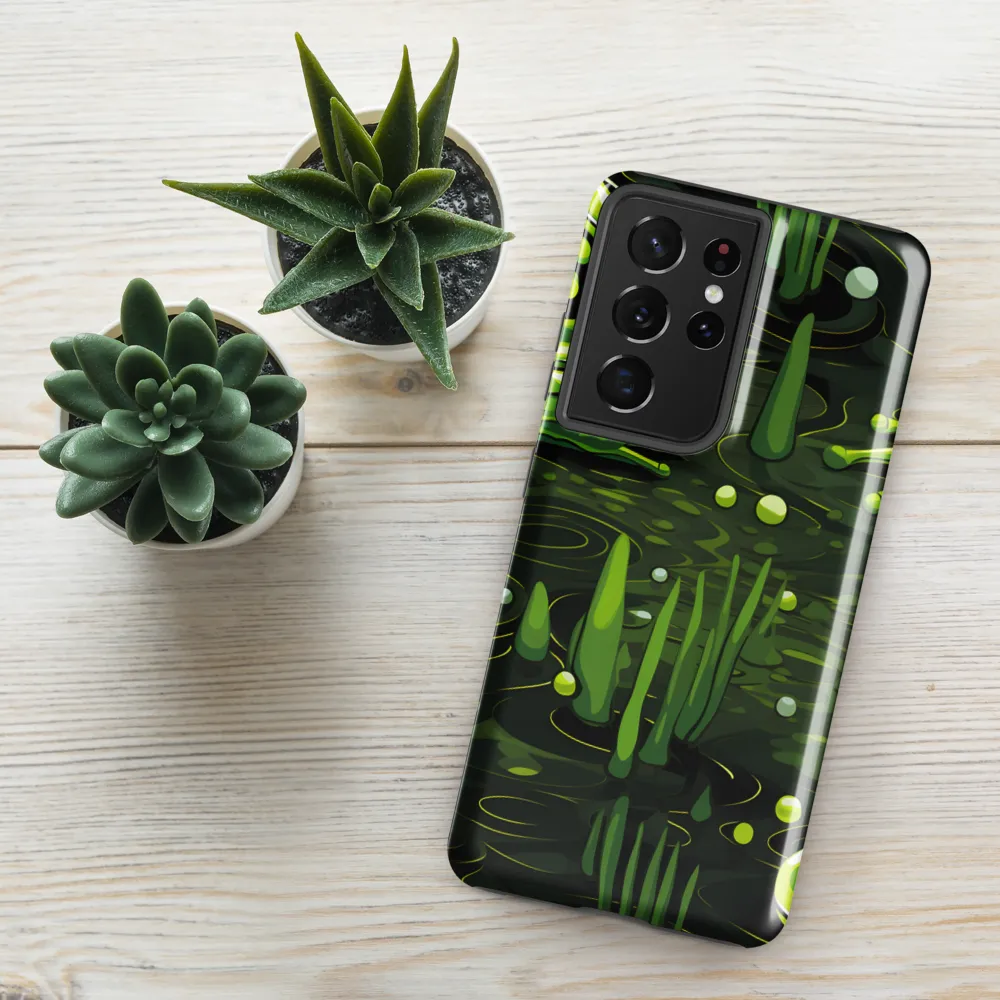 Green Harmony: Life Beneath the Surface