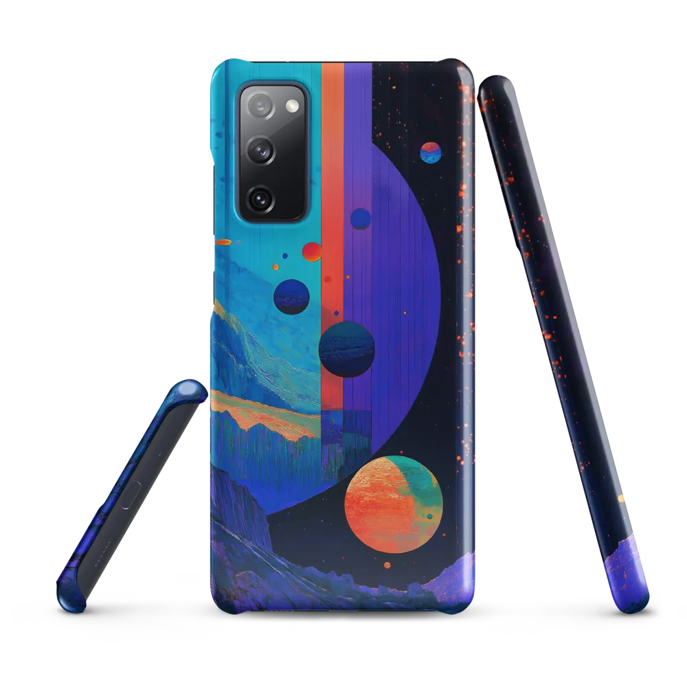 Celestial Harmony: A Surreal Exploration of Space | Phone Case |  S20 FE | Snap Case | Glossy