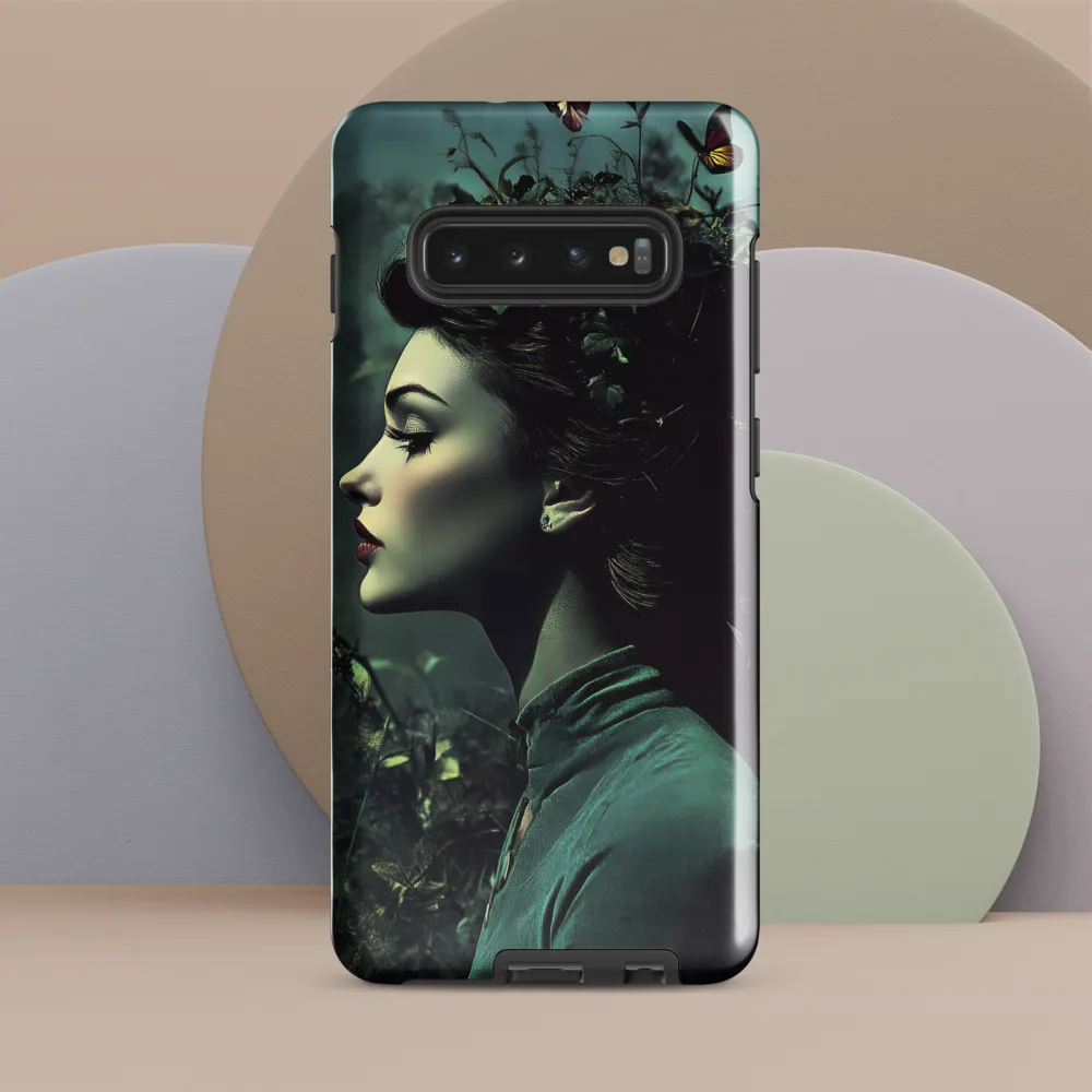 Ethereal Connection: Portrait of Nature | Phone Case |  S10 Plus | Tough Case | Glossy