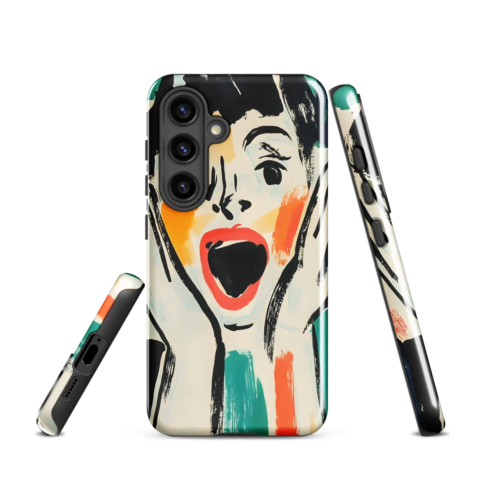 Outburst of Emotion | Phone Case |  S24 | Tough Case | Glossy