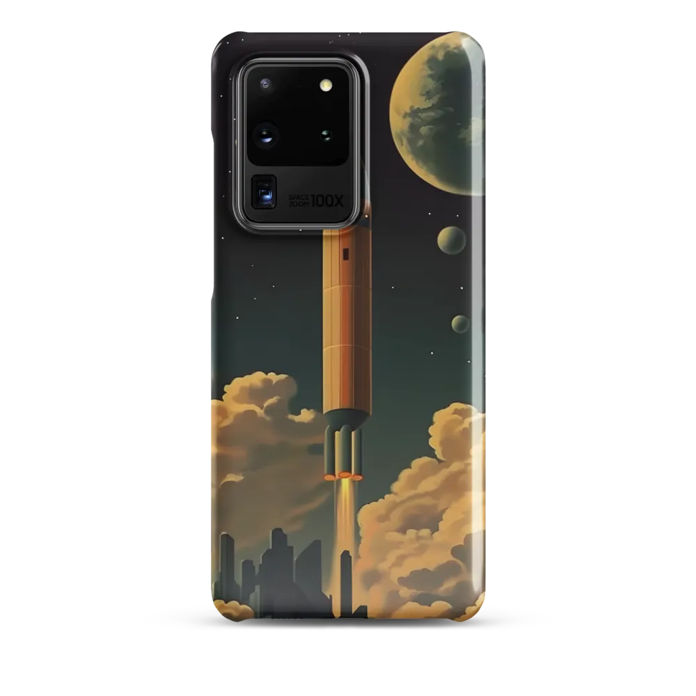 Journey Through the Cosmic Frontier | Phone Case |  S20 Ultra | Snap Case | Glossy