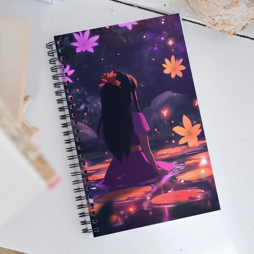 Whispers of Tranquility | Spiral Notebook