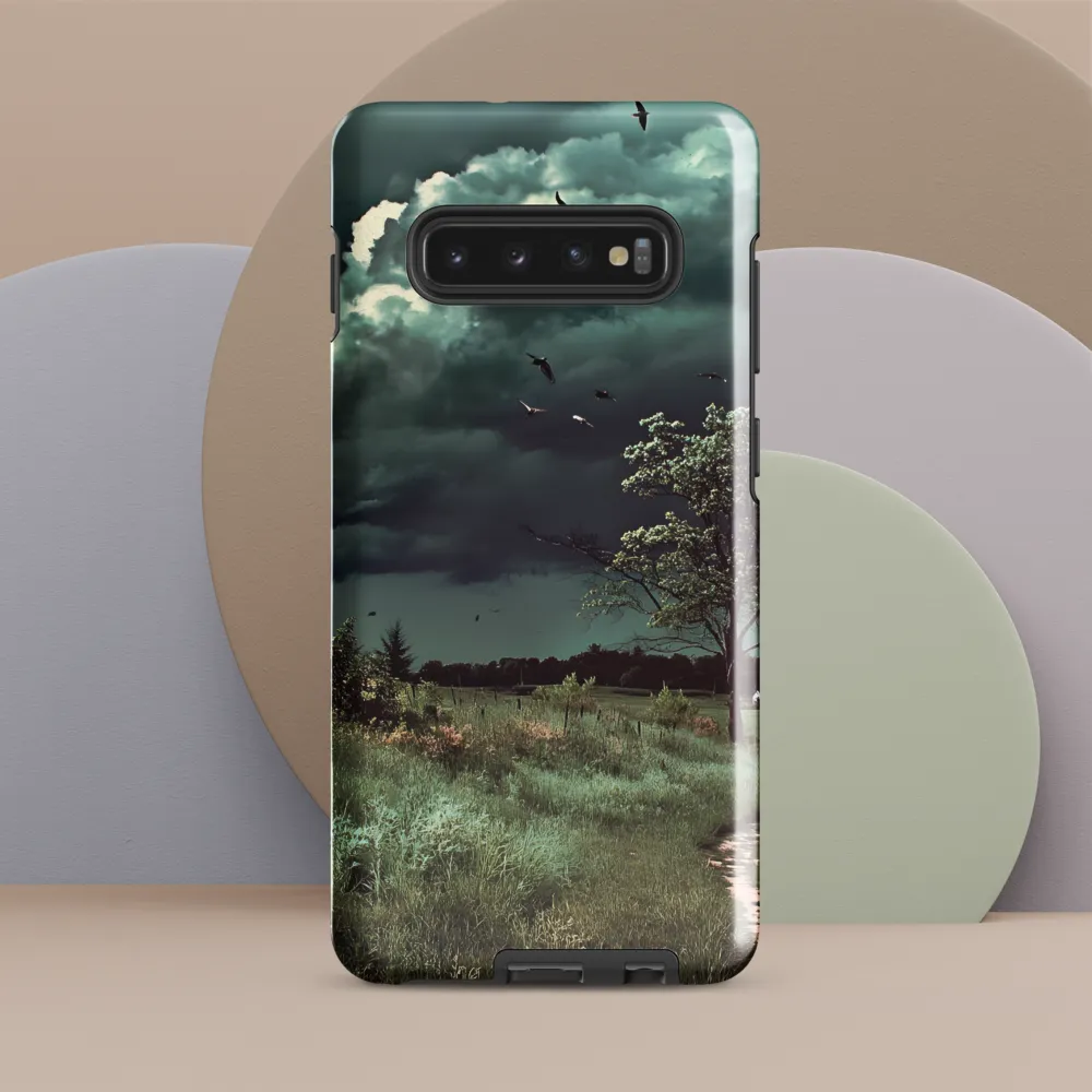 Whispers of the Storm | Phone Case |  S10 Plus | Tough Case | Glossy