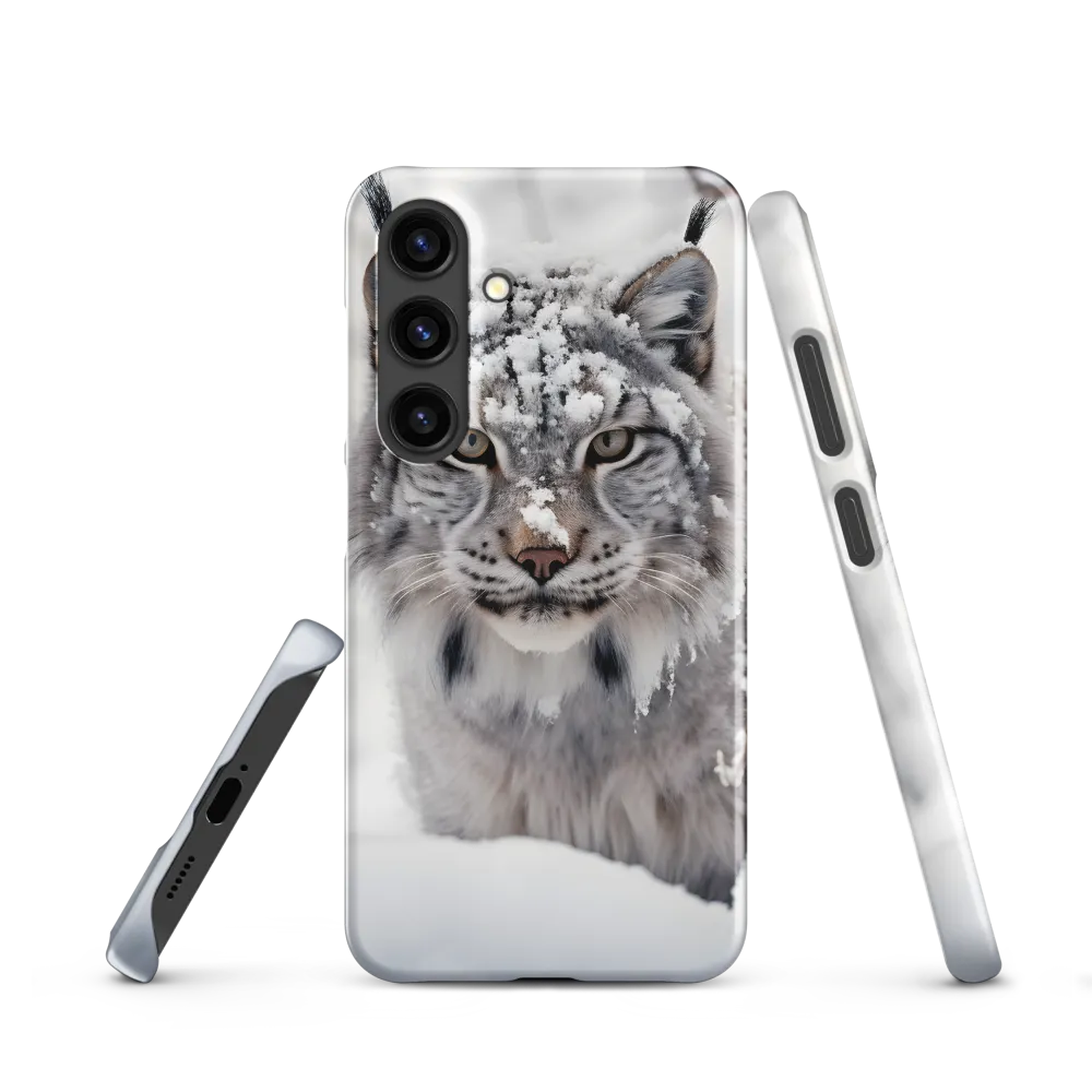 Whispers of Winter: The Lynx in Snow