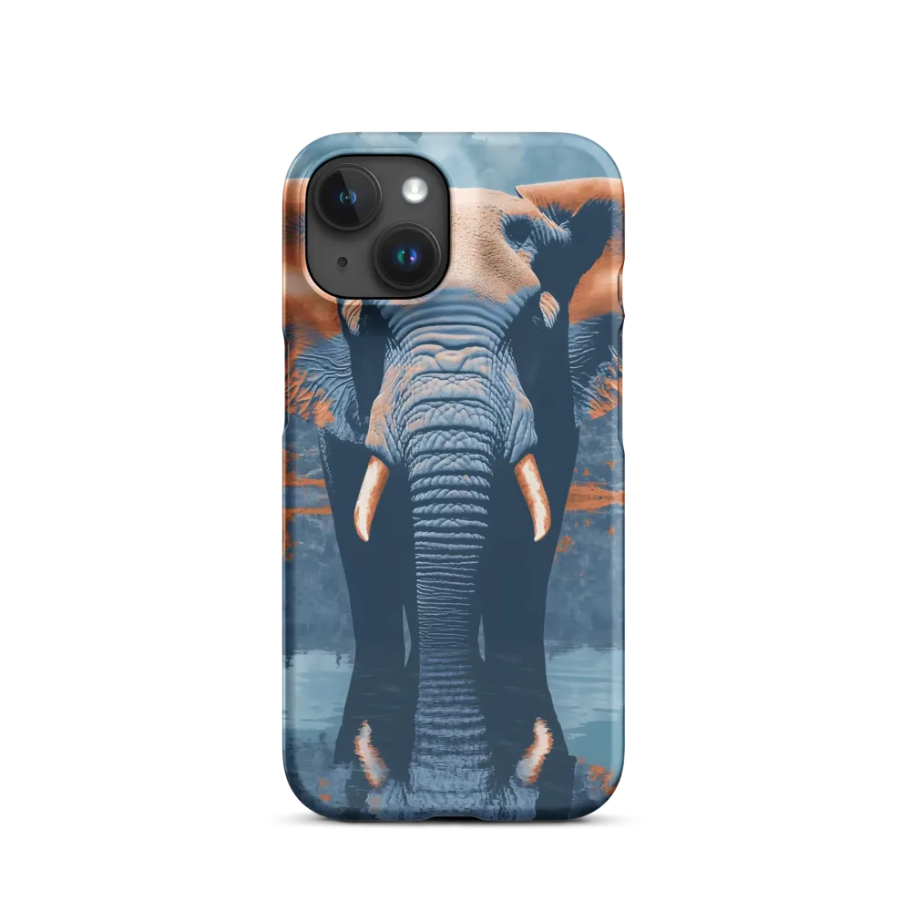 Majestic Reflection: The Elephant's Serenade