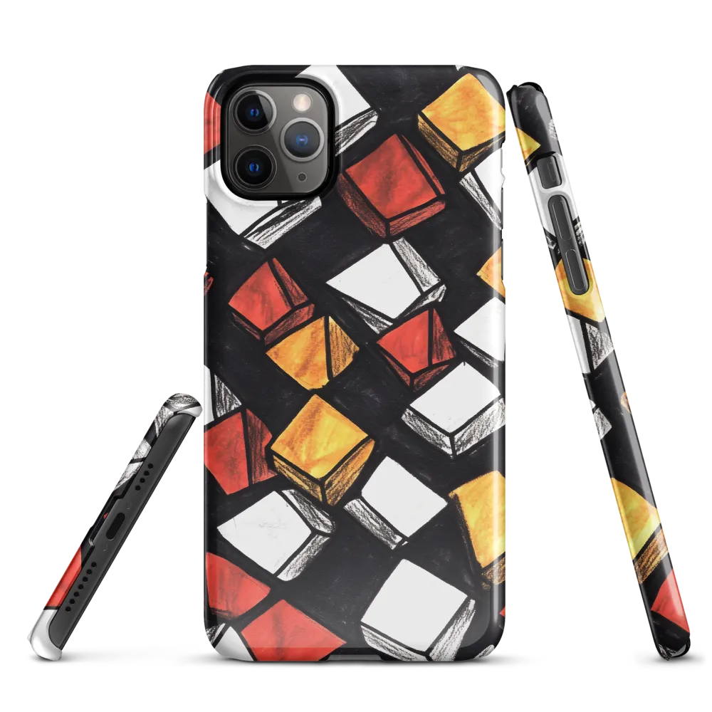 Dynamic Blocks | Phone Case |  11 Pro Max | Snap Case | Glossy