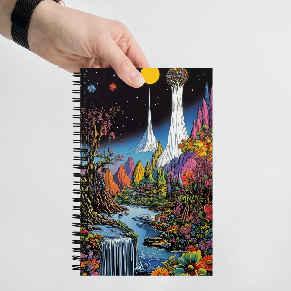 Celestial Serenity | Spiral Notebook