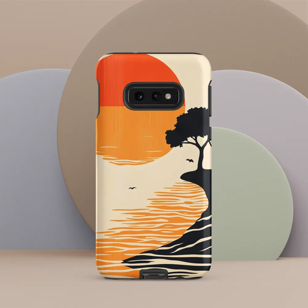 Serene Sunset | Phone Case |  S10e | Tough Case | Matte