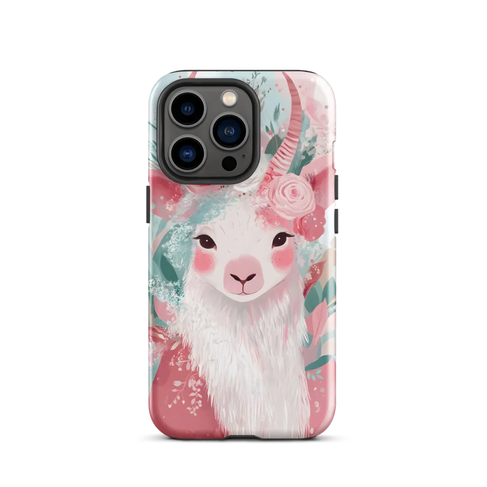 Spring Whimsy: The Floral Goat