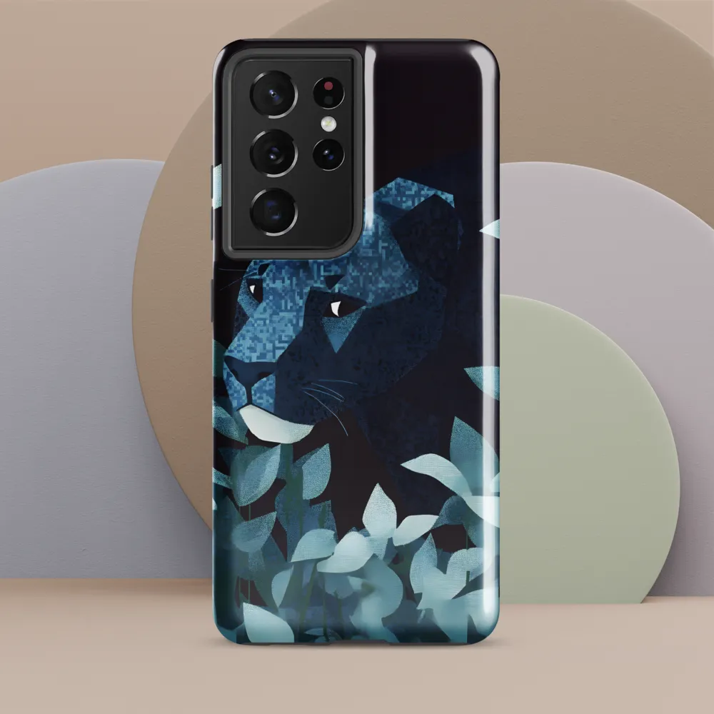 Lurking Blue: The Panther's Gaze