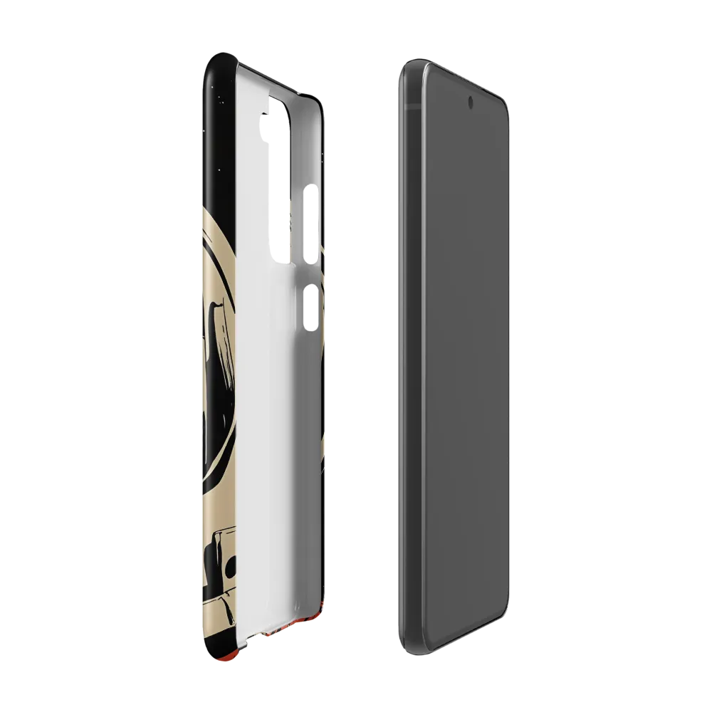 Gaze of the Astronaut | Phone Case |  S21 FE | Snap Case | Glossy