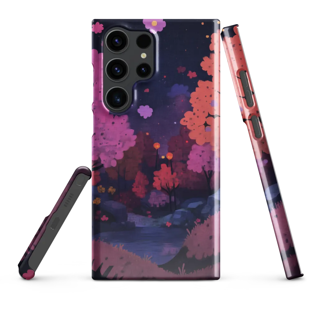 Whispers of Spring: A Serene Landscape | Phone Case |  S23 Ultra | Snap Case | Glossy