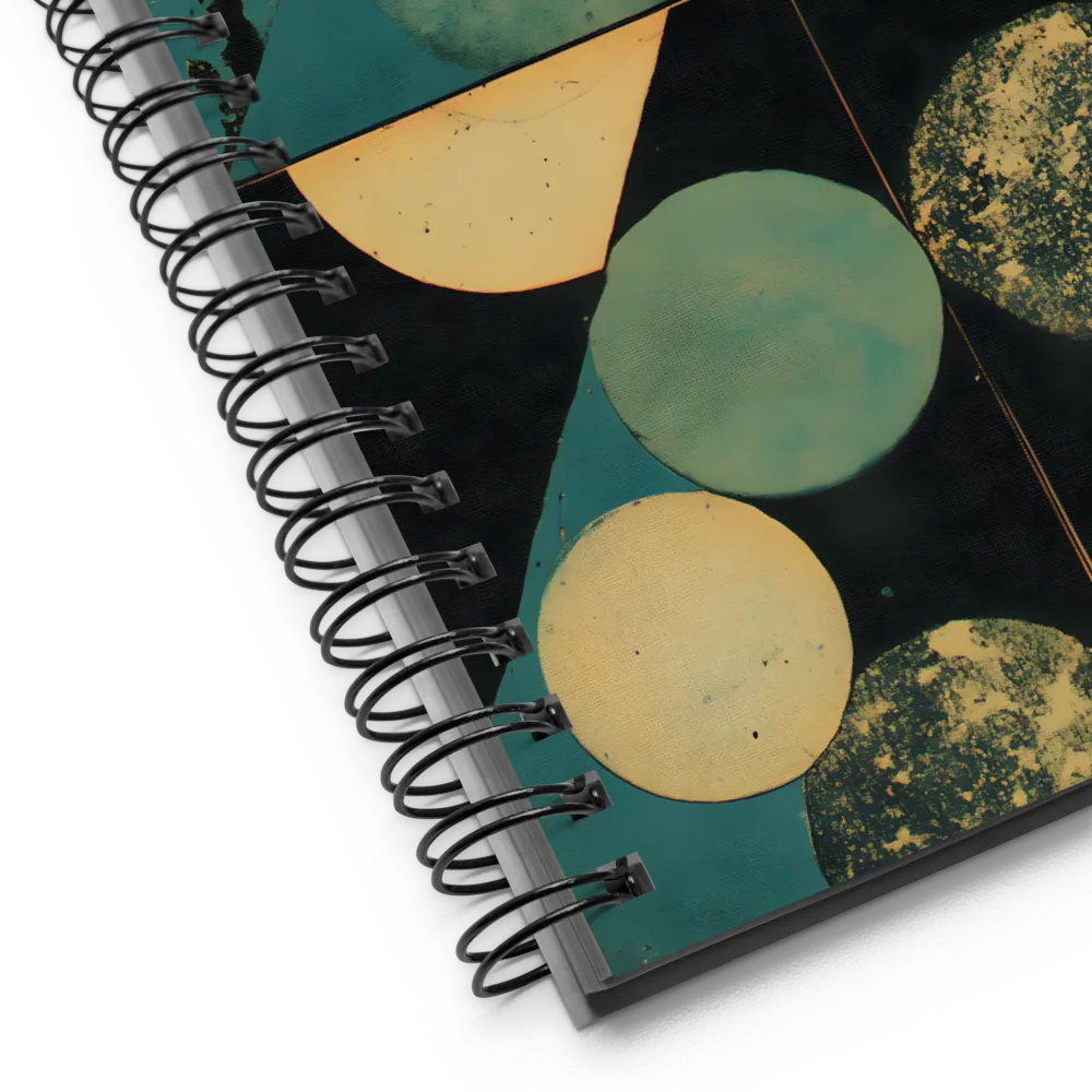 Geometric Harmony | Spiral Notebook