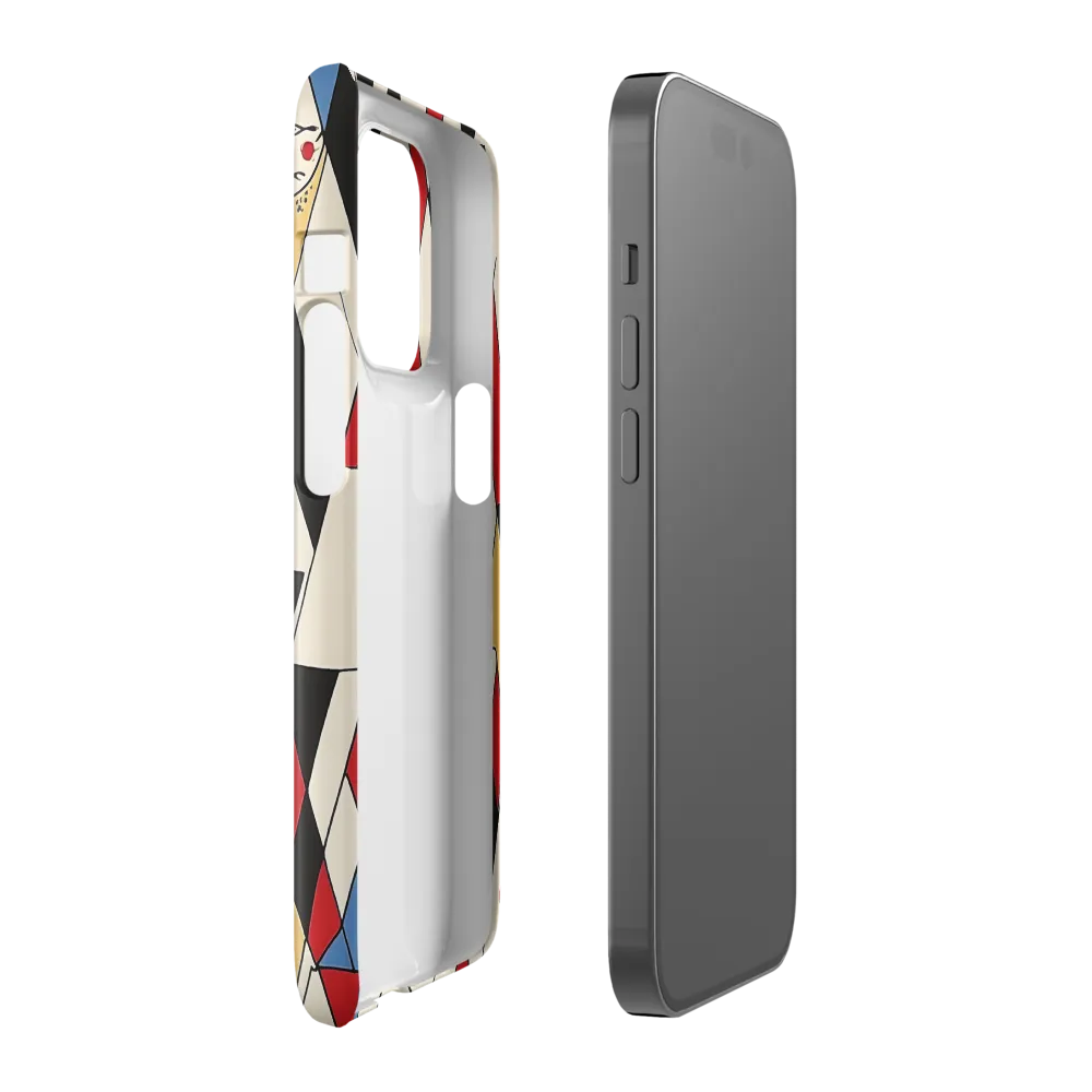 Dynamic Geometric Symphony | Phone Case |  14 Pro | Snap Case | Glossy