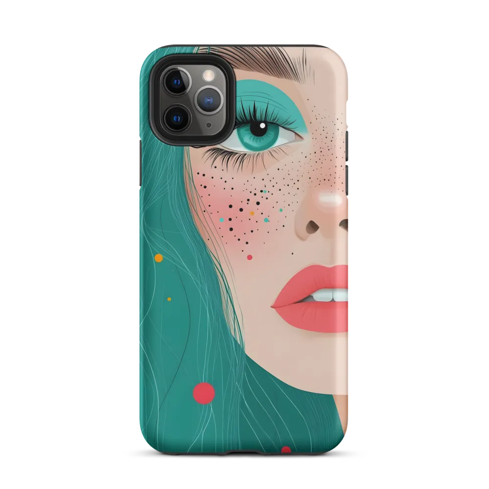 A Playful Portrait: Turquoise Temptation