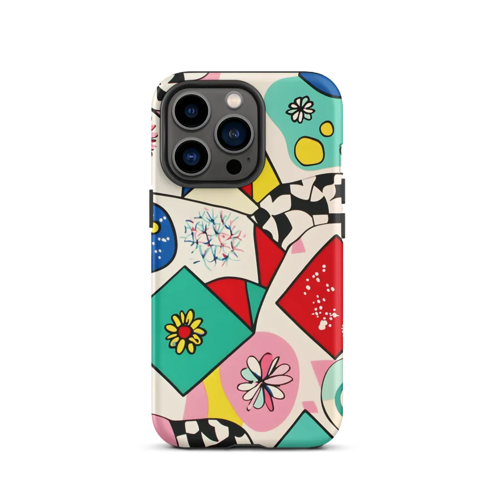Joyful Geometry: A Playful Dance of Shapes and Colors