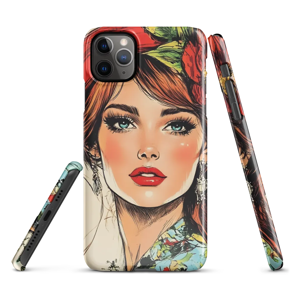 Radiant Elegance: A Portrait of Timeless Beauty | Phone Case |  11 Pro Max | Snap Case | Glossy