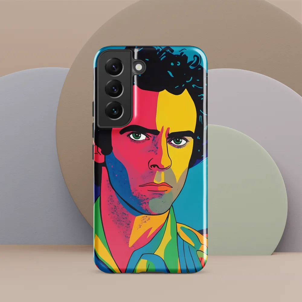 Electric Visage: A Portrait of Vibrance