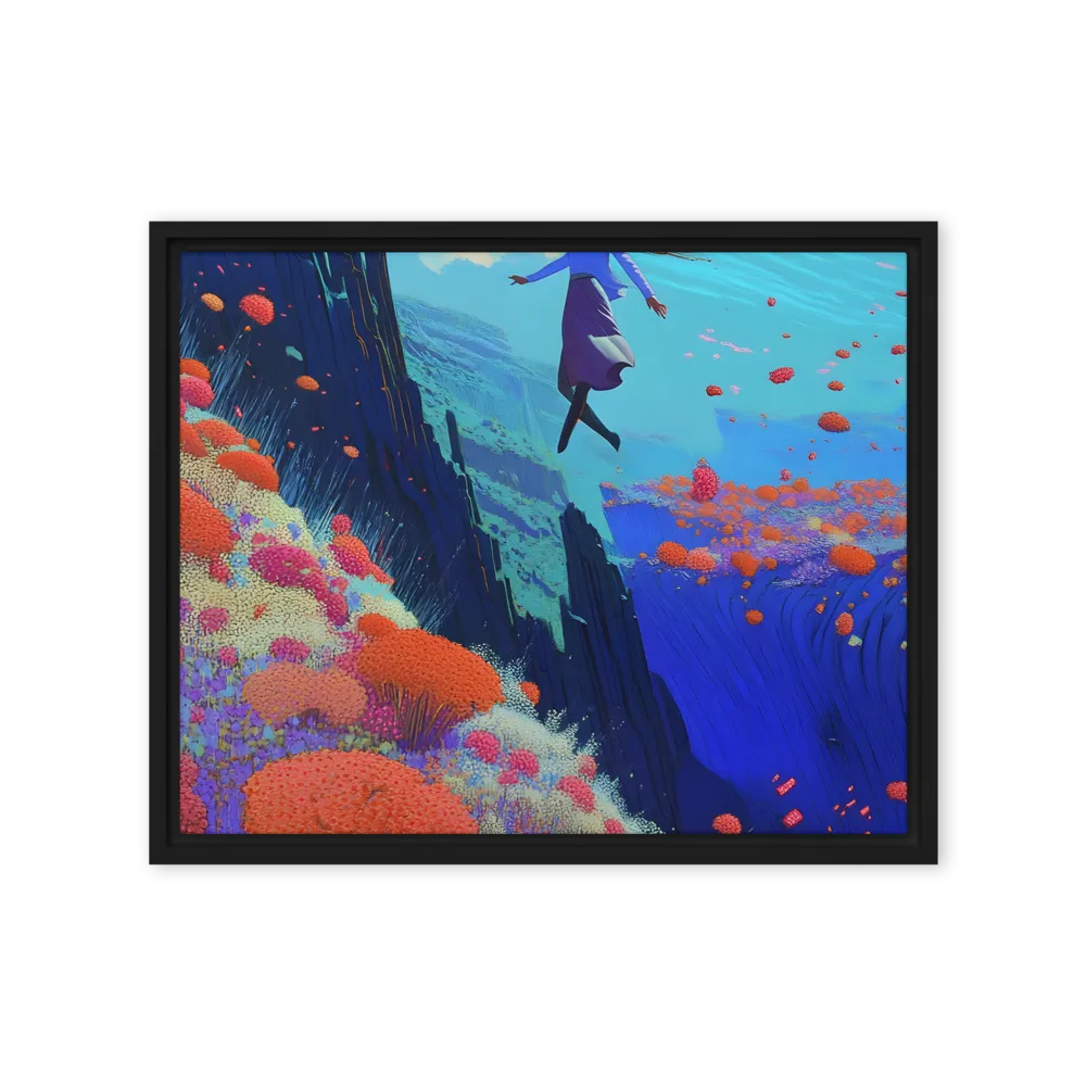 Whispers of Freedom | Canvas with Black Frame | 16″×20″