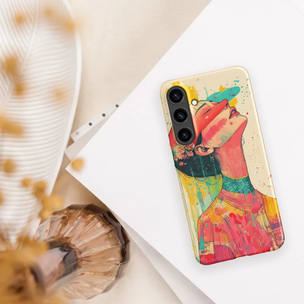 Veil of Serenity | Phone Case |  S24 Plus | Snap Case | Matte