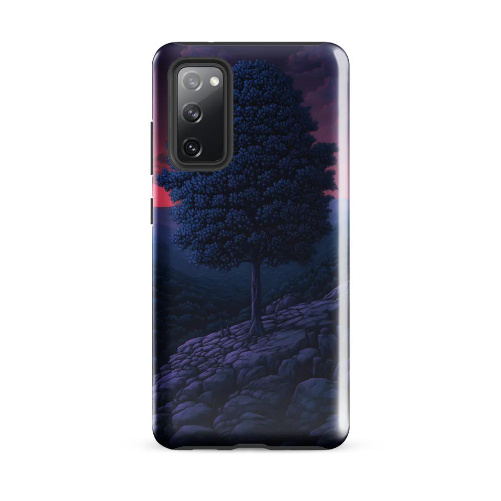 Solitary Sentinel: A Tree at Dusk