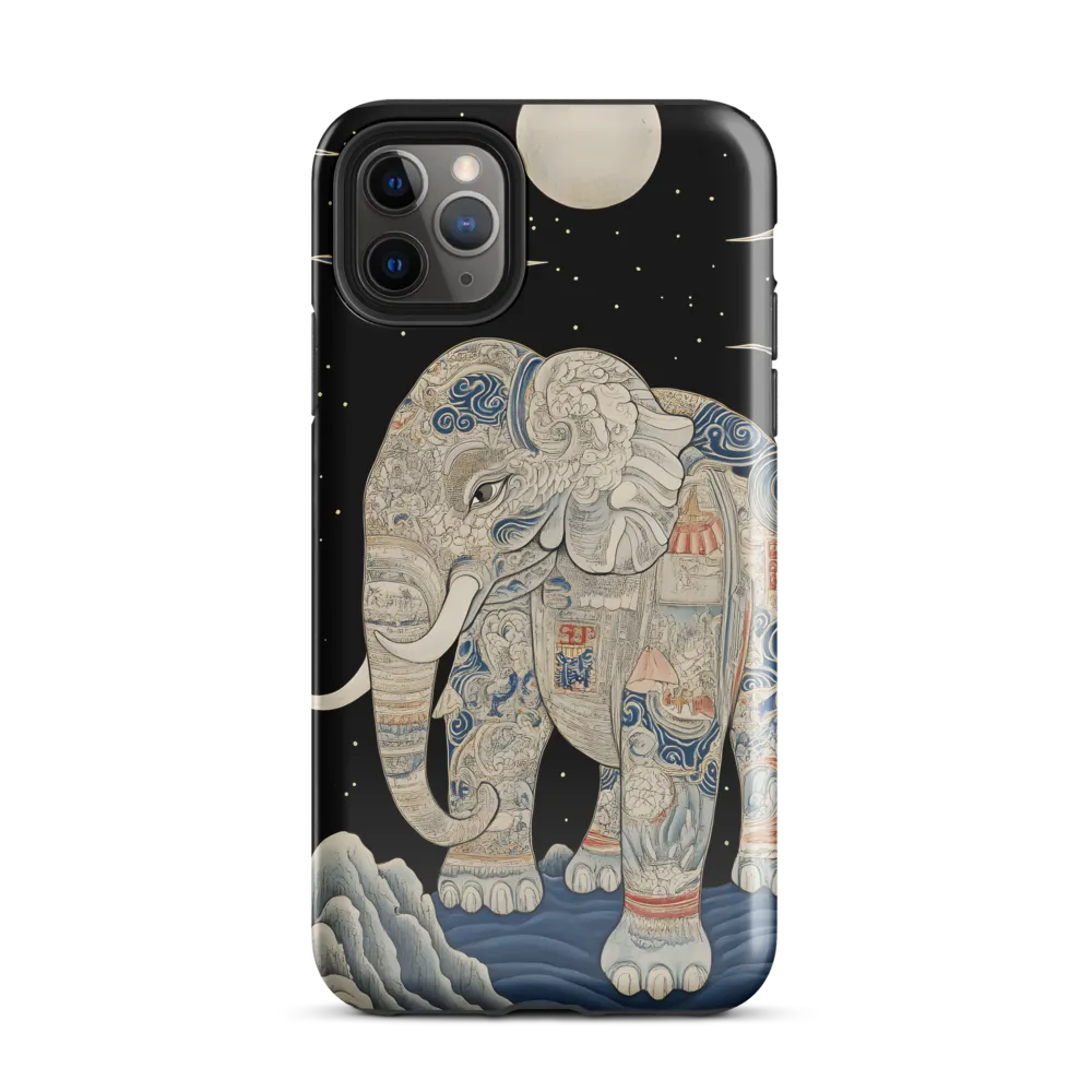 The Majestic Tale of the Painted Elephant | Phone Case |  11 Pro Max | Tough Case | Glossy