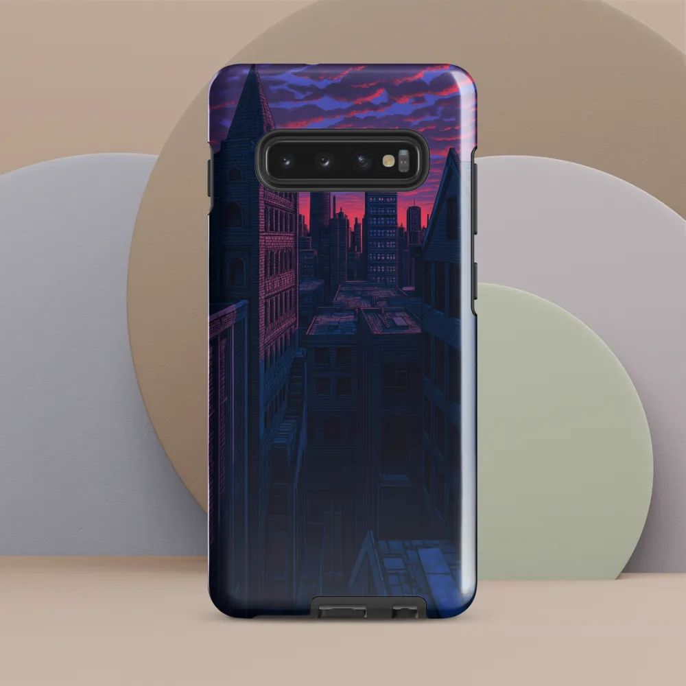 City of Secrets at Dusk | Phone Case |  S10 Plus | Tough Case | Glossy