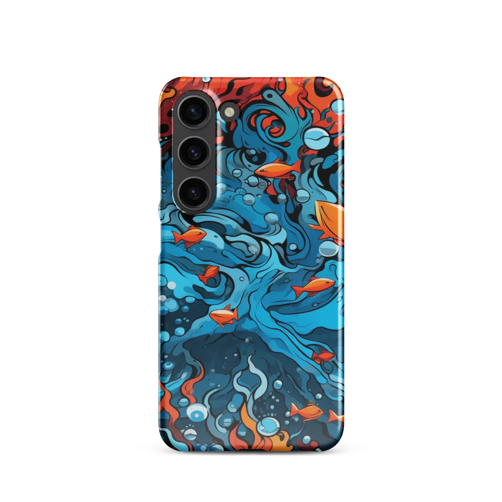 Fluid Harmony: Ocean and Flames
