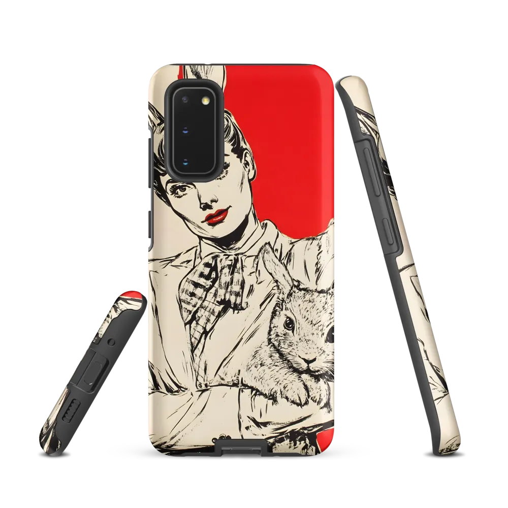 Whimsical Elegance: The Rabbit Lady