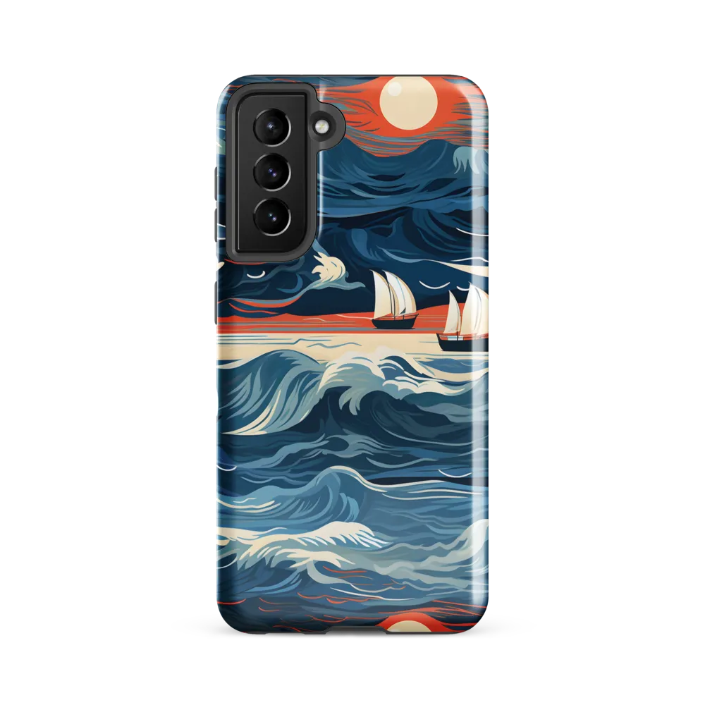 Ocean Whispers: A Voyage at Dusk
