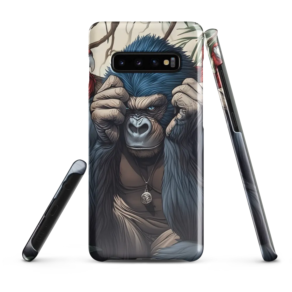 Fierce Guardian of the Jungle | Phone Case |  S10 Plus | Snap Case | Glossy