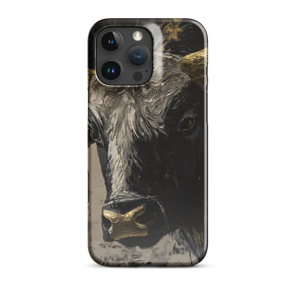 Majestic Bull: The Power in Black and Gold