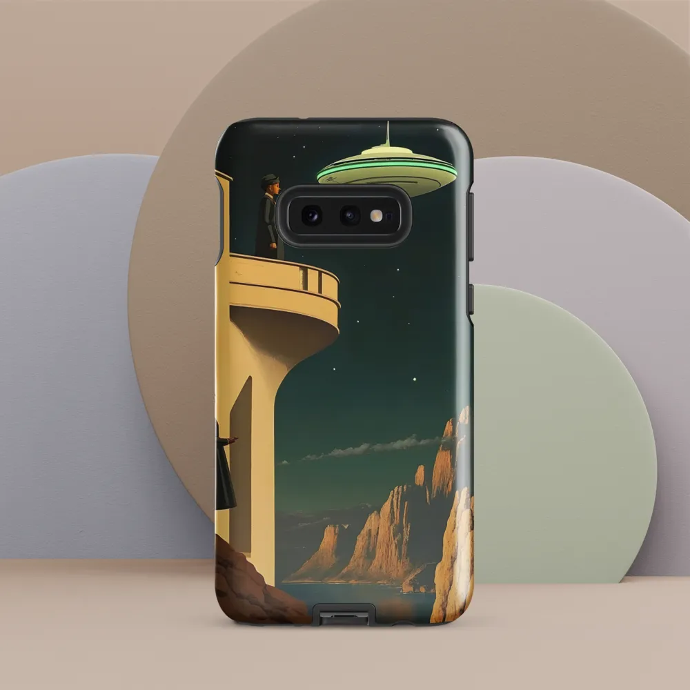 Encountering the Unknown | Phone Case |  S10e | Tough Case | Glossy