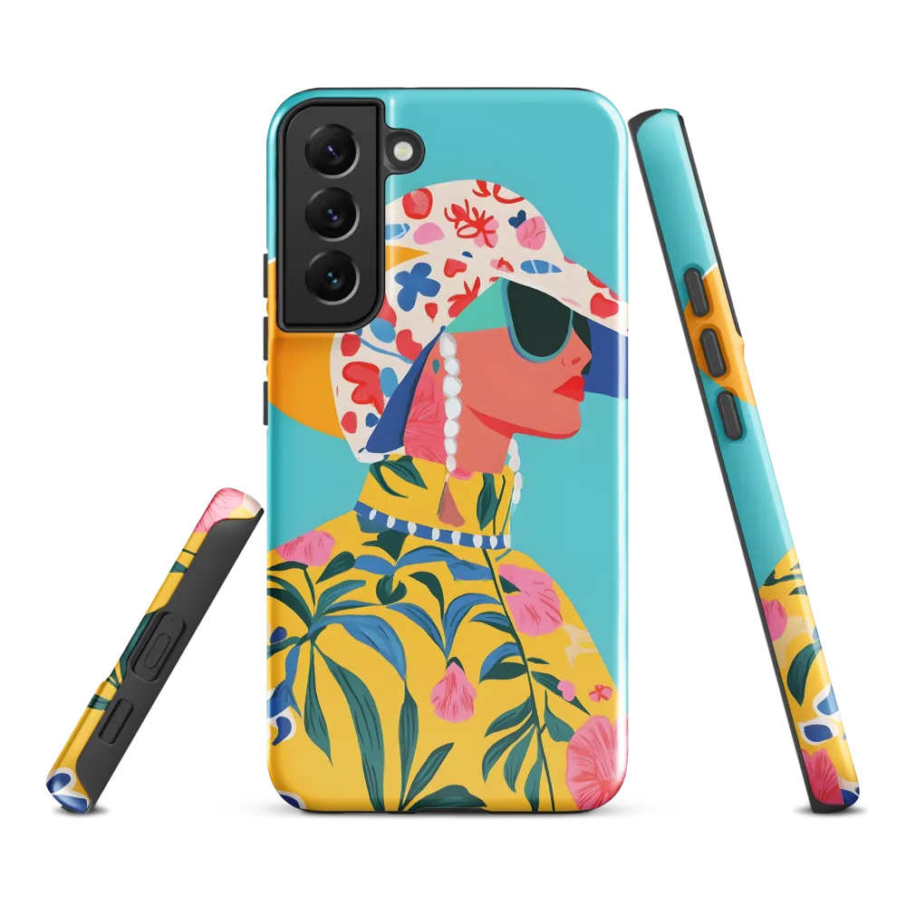 Tropical Confidence: A Fashion Portrait