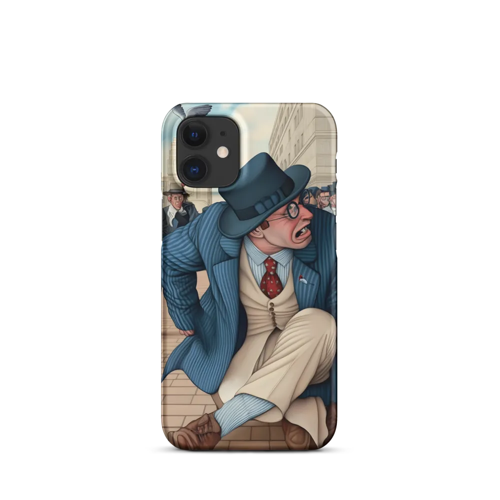Caught in Tension | Phone Case |  12 Mini | Snap Case | Matte