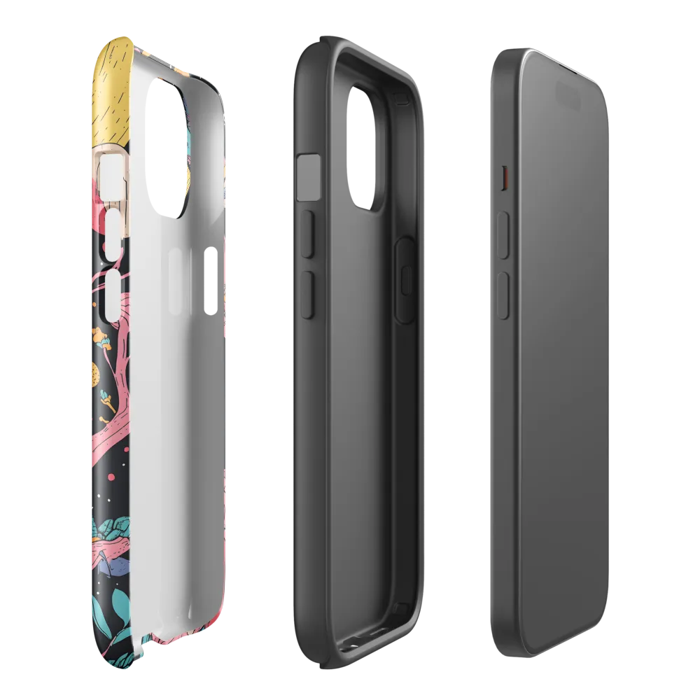 Whimsical Cosmic Owl | Phone Case |  15 | Tough Case | Glossy
