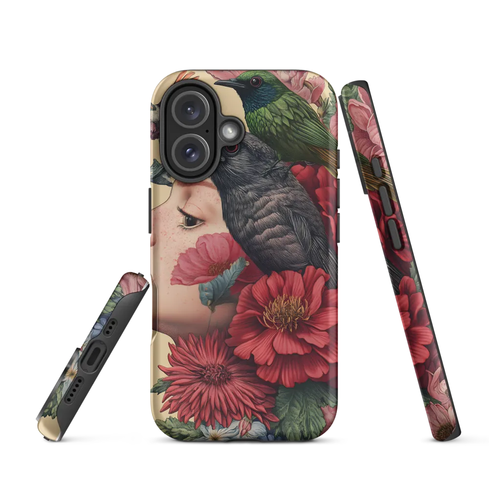 Harmony in Nature: The Floral Muse | Phone Case