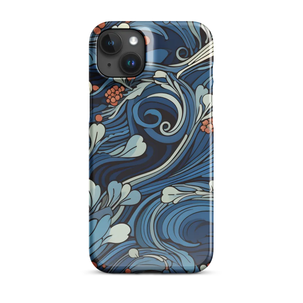 Nature's Elegance: An Oceanic Tapestry | Phone Case |  15 Plus | Snap Case | Glossy