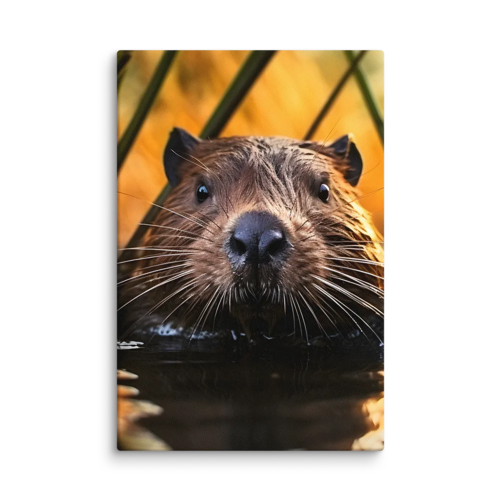 Beaver Serenity: A Natural Portrait