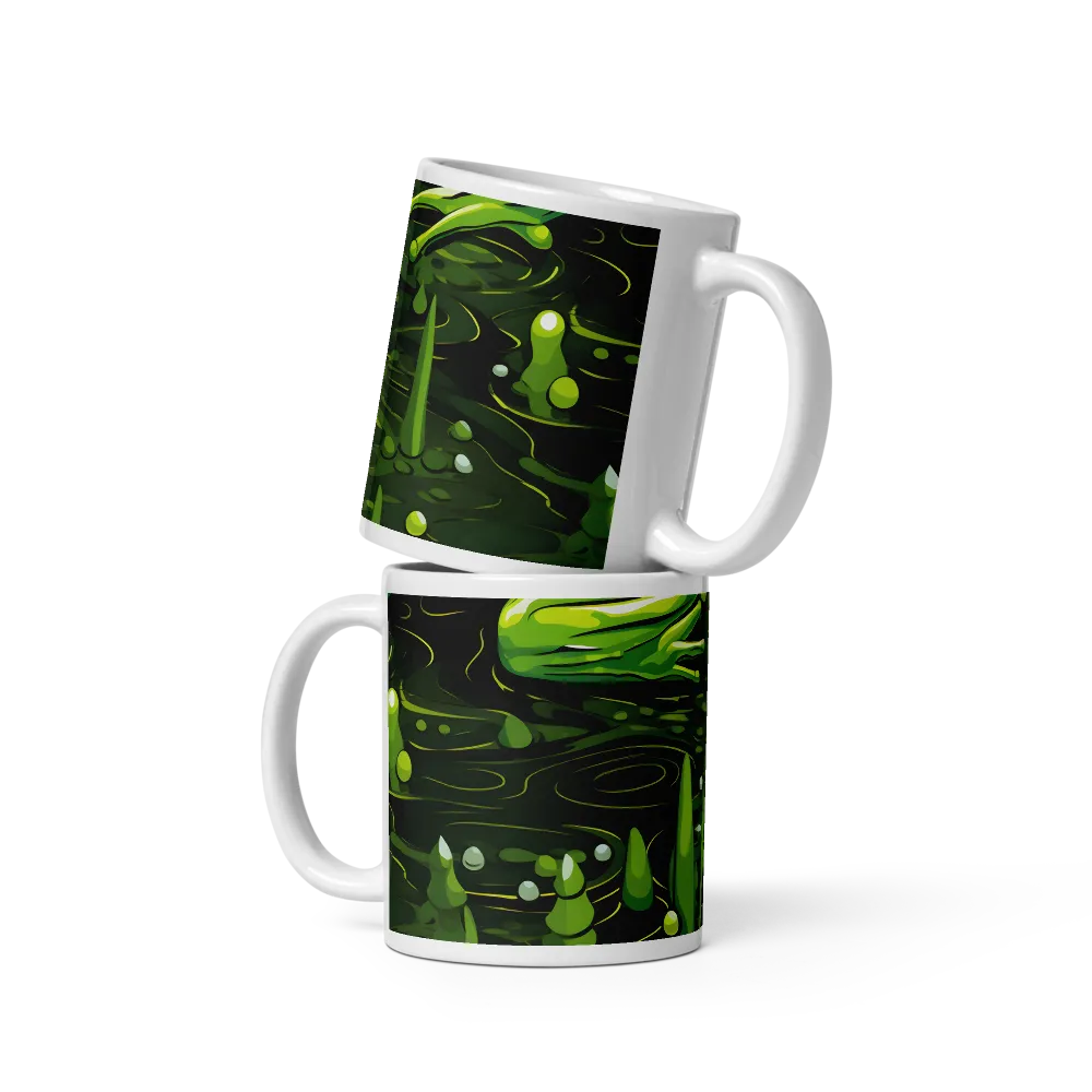 Green Harmony: Life Beneath the Surface | Mugs | Multiple Sizes & Colors