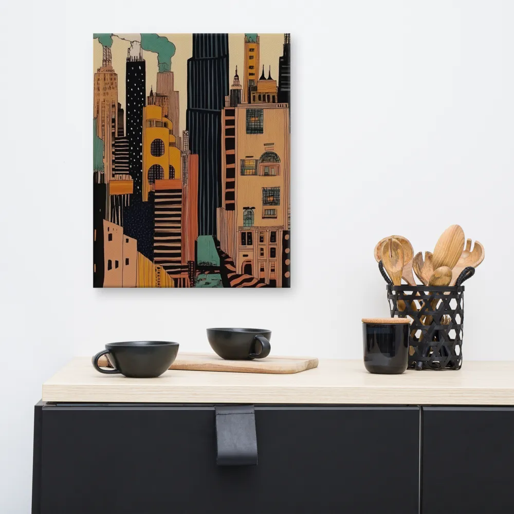 Urban Symphony in Ink