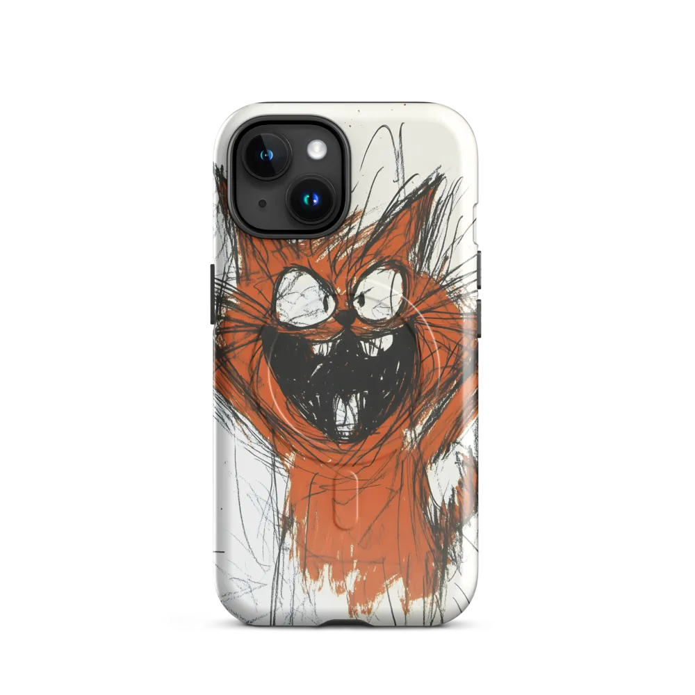 Joyful Cat Creation | Phone Case |  15 | MagSafe® Tough Case | Glossy